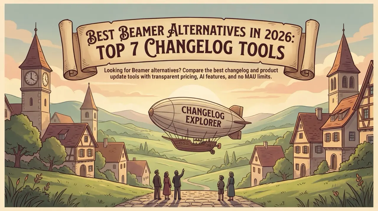 Best Beamer Alternatives in 2026: Top 7 Changelog Tools