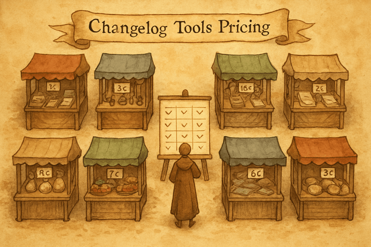 Changelog Tools Pricing Comparison 2026: Every Tool, Every Plan, One Page
