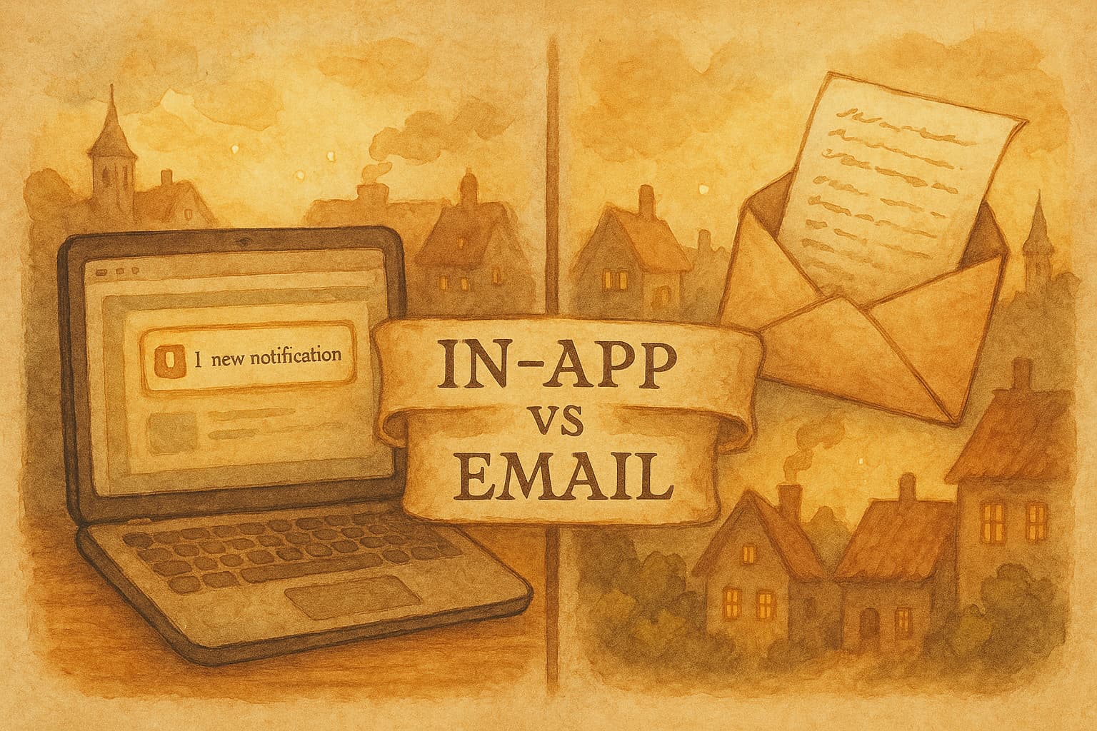 In-App Announcements vs Email Updates: When to Use Each